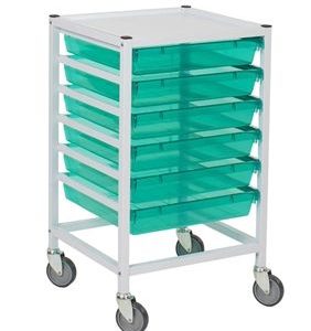 Standard Hospital Trolley Set With 6 Trays